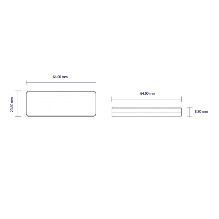 One channel constant voltage single colour led mini rf controller 